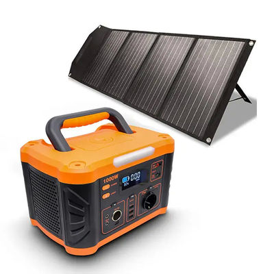 качество  1000w Portable Generator Power Station 12KG With Solar Panel завод