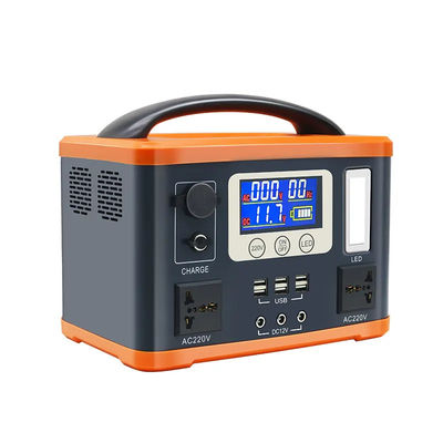генератор энергии дома большой емкости станции солнечной энергии 220V 500W портативный
