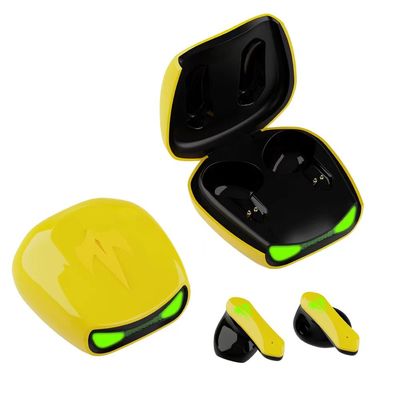 Шершень Dor Earbud наушника желтых наушников автомобиля TWS беспроводных Bluetooth воздуха HIFI