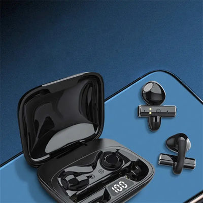Зажим костной проводимости наушников ABS TWS беспроводной Bluetooth на ухе