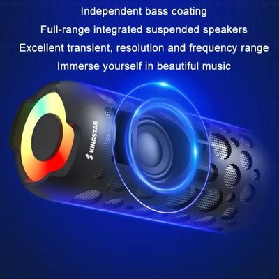 2 в 1 радиотелеграфе наушников TWS Bluetooth с на открытом воздухе портативным диктором Mic хэндс-фри