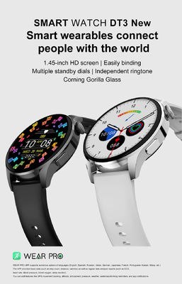 Женщин ассистента голоса Smartwatch спорт NFC IP68 дозор спорт людей водоустойчивых умный