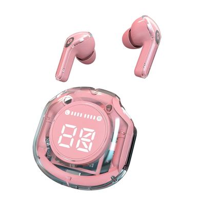 Беспроводные наушники Bluetooth наушники 48,5 часов игрового времени с светодиодным цифровым дисплеем