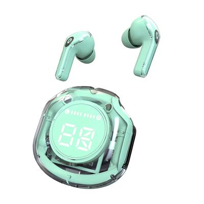 Беспроводные наушники Bluetooth наушники 48,5 часов игрового времени с светодиодным цифровым дисплеем